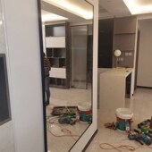 全身镜壁挂舞蹈镜贴墙挂壁练功健身房家用瑜伽穿衣大镜子试衣镜