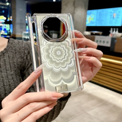 适用于华为matext手机壳xt非凡大师Mate XTs外壳新款超薄男女透明双中轴磁吸全包防摔三折叠屏保护套简约高透