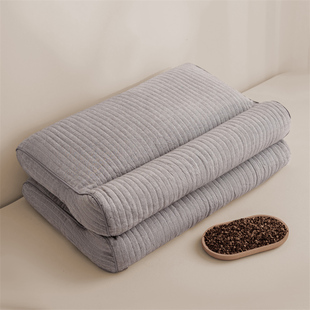 荞麦牵引枕舒适助睡眠无异味荞麦枕助睡眠护颈椎成人枕头枕芯