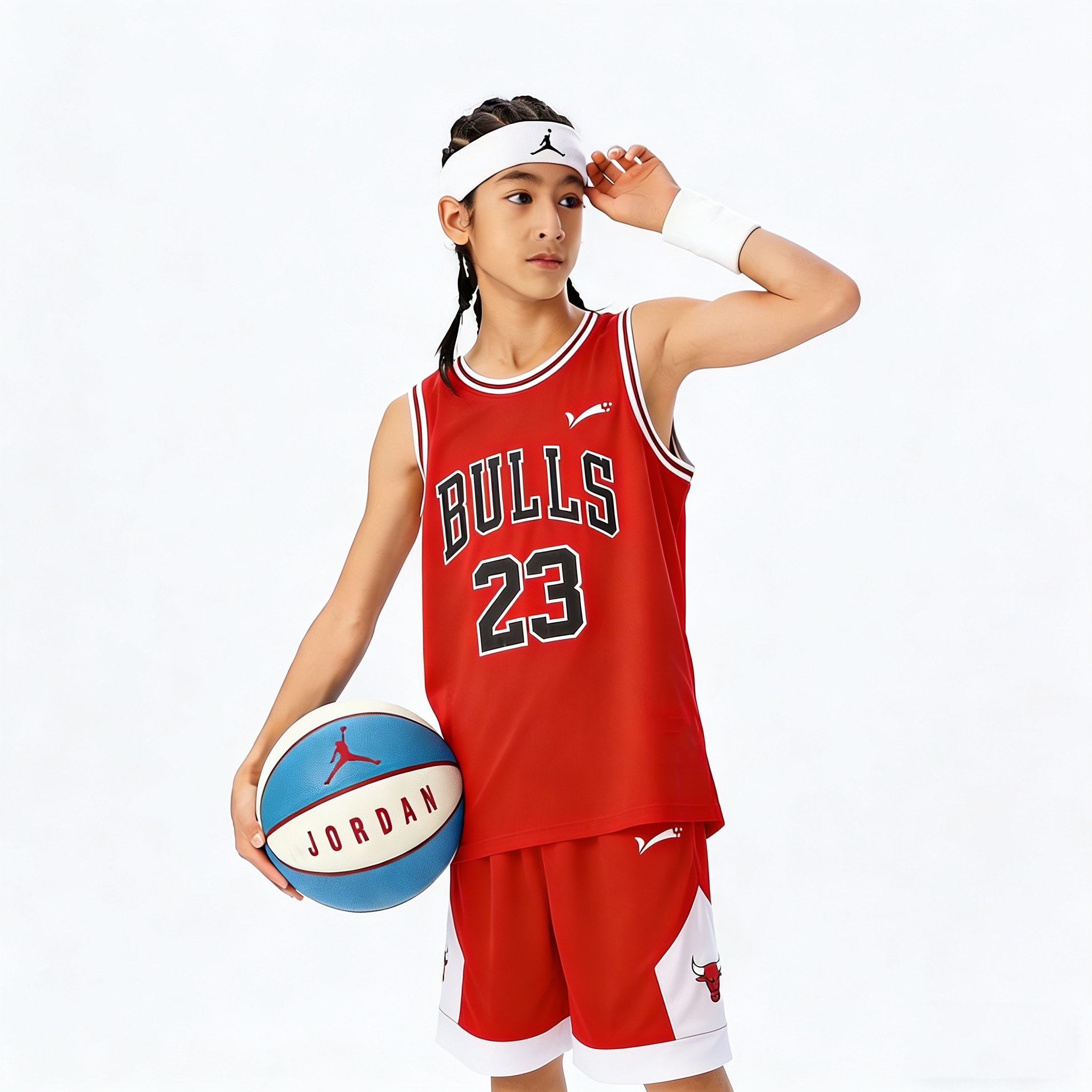 奥莱专柜男童篮球服2026中大童运动比赛套装速干透气小学生中大童