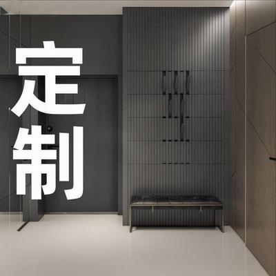 木鱼季节多功能定制实木衣帽架