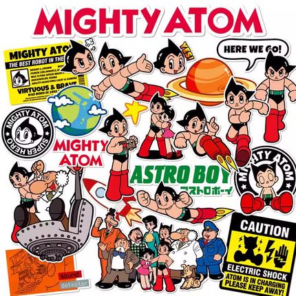 30枚可爱卡通积木拉杆箱行李箱装饰贴纸冰箱柜子滑板车水杯自行车笔记本电脑平板ipad头盔防水装饰贴画儿童