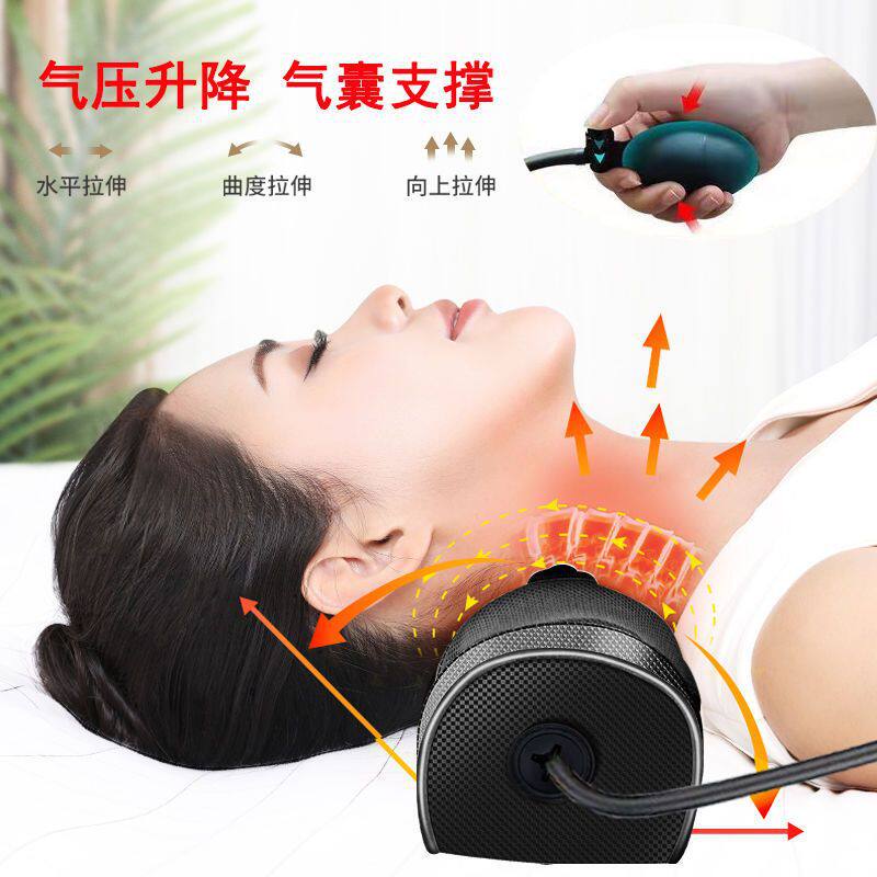 颈椎按摩枕电动枕全身敷颈背腰部按摩仪揉捏护颈按摩靠垫按摩枕头