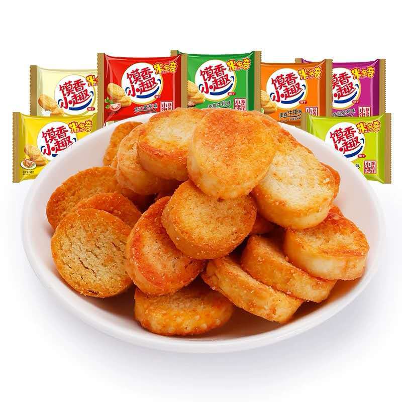 食品零食大全米多奇烤馍片奶香烤馍丁早餐烤馒头片多口味饼干