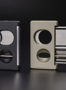 GRUS德国进口保时捷雪茄剪刀不锈钢平口V口钻孔器三合一 原装正品