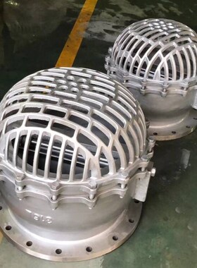 304不锈钢法兰底阀H42W-PN6井盖316L抽水底阀DN50 65 80 100 125