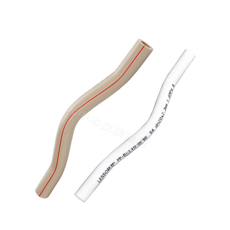 联塑PPR过桥弯管灰色热冷