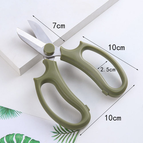 花艺制作工具加厚宽头不锈钢剪刀园艺修枝剪花店花艺插花玫瑰剪子