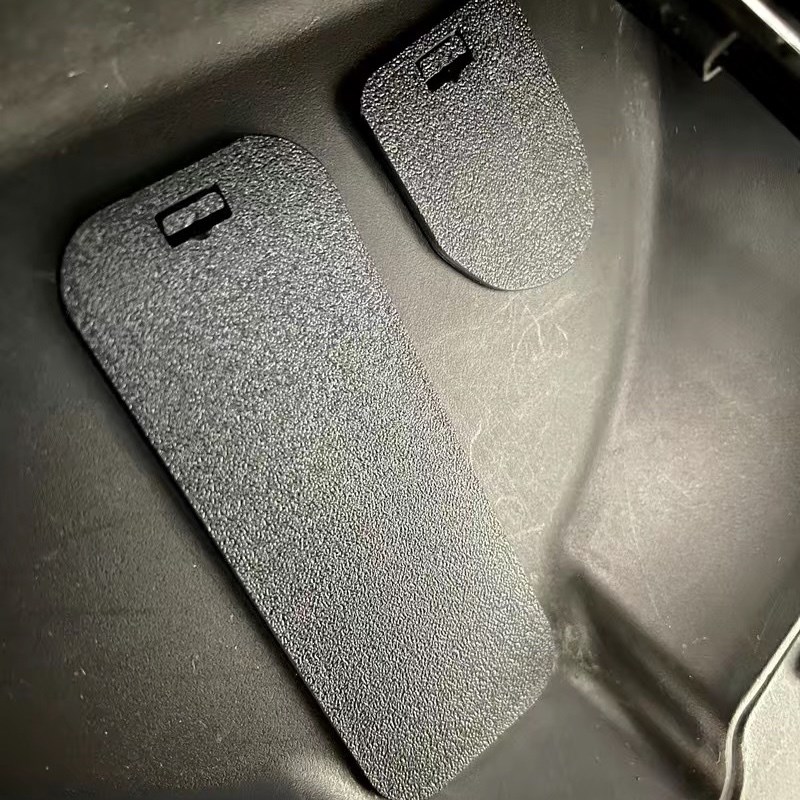 九号机械师MMAX90/110P前轮挡泥板车架号盖板改装X配件装饰堵头