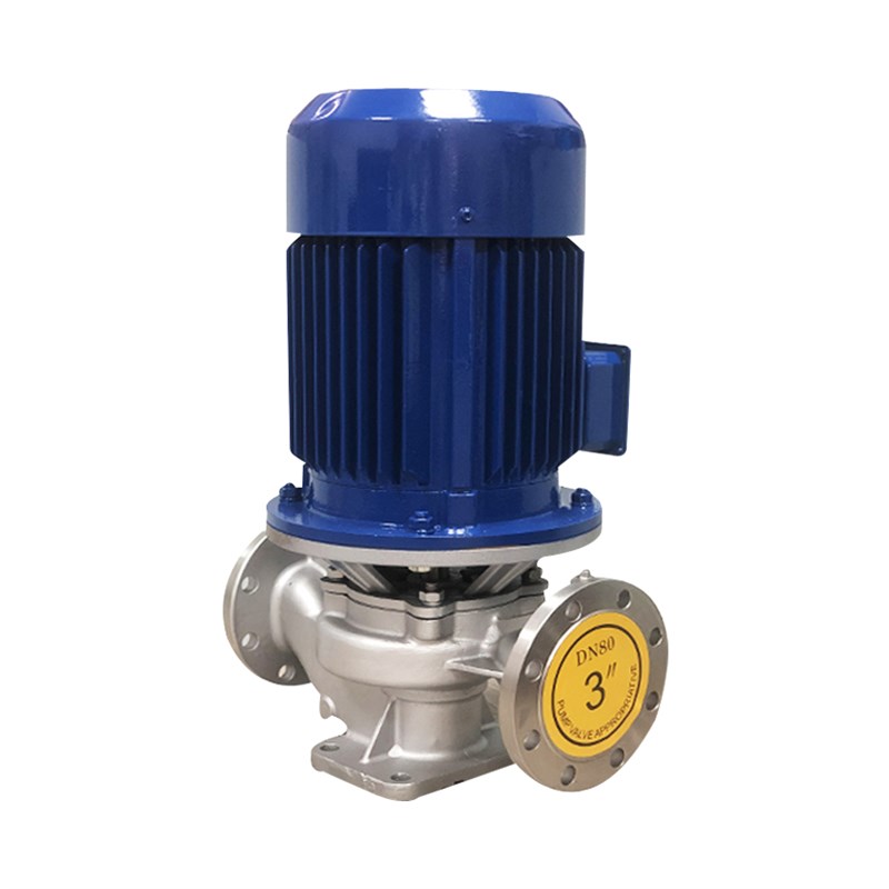 304立卧式不锈钢管道泵 316/ 2507双相不锈钢耐高温耐腐蚀离心泵