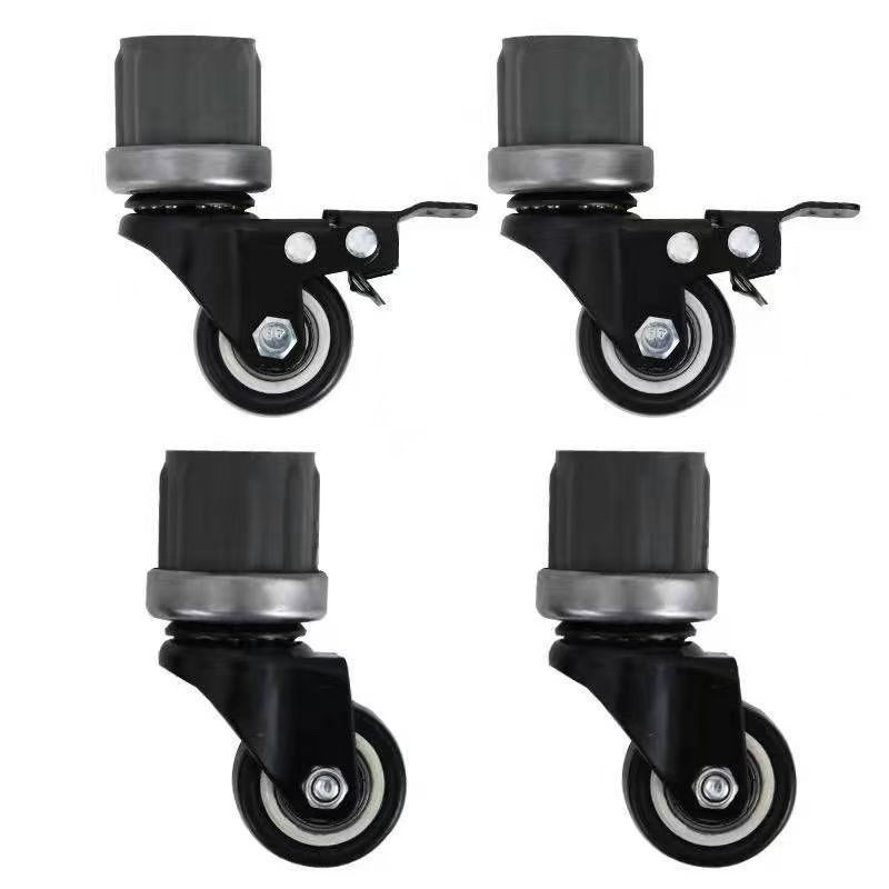 不锈钢置物架轮子多功能置物架万向轮静音工业轮承重轮单拍不发货