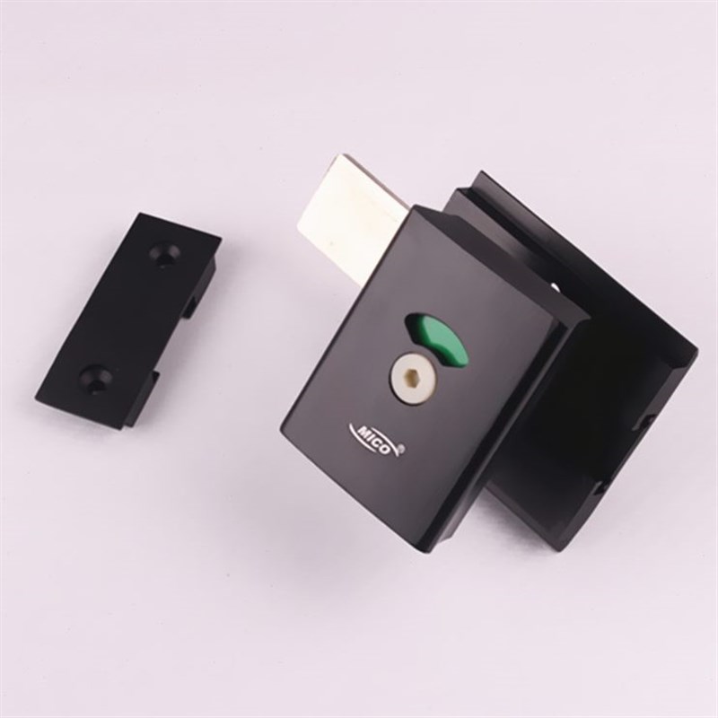 插销指公共洗手间隔板加厚太无人铝黑色有门锁卫生间隔断厕所示空