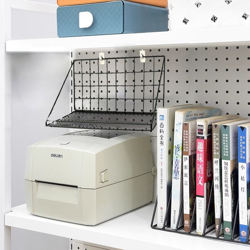 置物筐网片挂篮物件收纳黑白色金属网格网框展示家用货篮饰品装饰