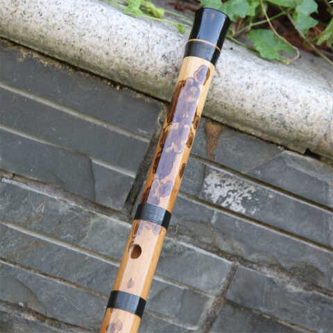 笛韵纯手工特级湘妃竹笛子儿童成人专业级演奏专用高档入门包邮