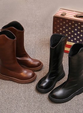 Boot Winter Boots baby Inner Plush Kids Girls girl shoes