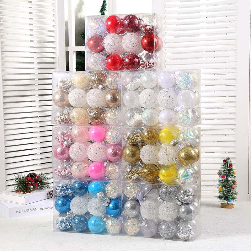 Christmas tree decoration pendant Christmas venue layout