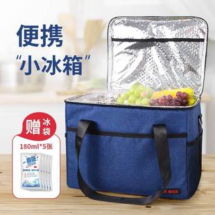 Box Fresh Keeping Food Delivery Backpack Insulated Cool Bag