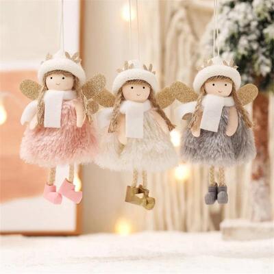 Noel Decoration 2022 Christmas Angel Pendants Christmas Tree