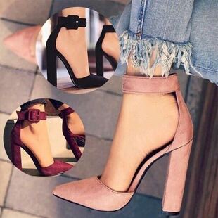 heels women shoes single 女鞋 size Big pumps high