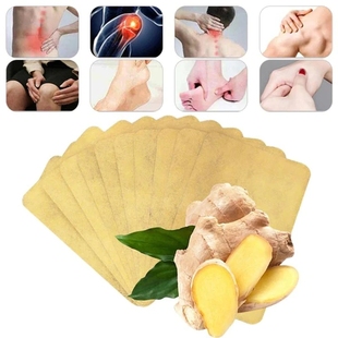 Neck Back Body Lot Warmer Patch Ginger Plaster 50pcs Pain
