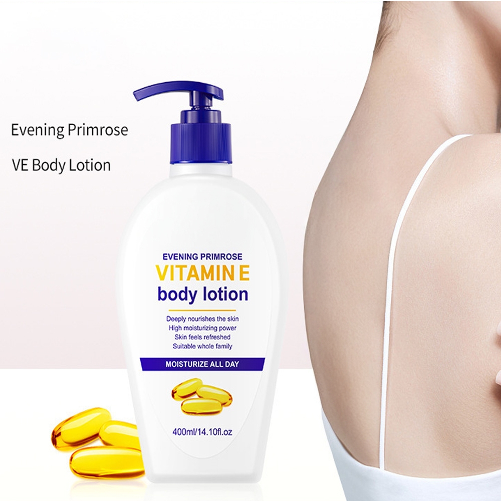 400ml Vitamin E Milk Cream Lotion Moisturizer  Body Lotion