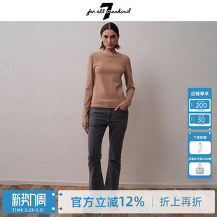 上衣基础长袖 Mankind春夏新品 All T恤高级感百搭圆领紧身 For