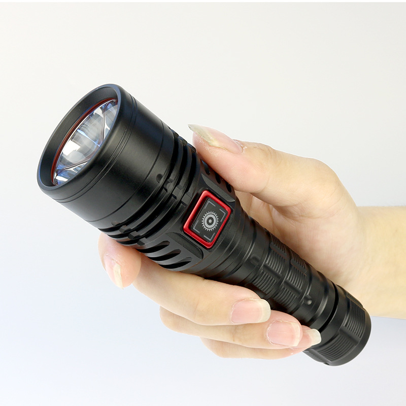 SST40强光手电筒超亮远射21700可充电G40定焦户外便携一体仓