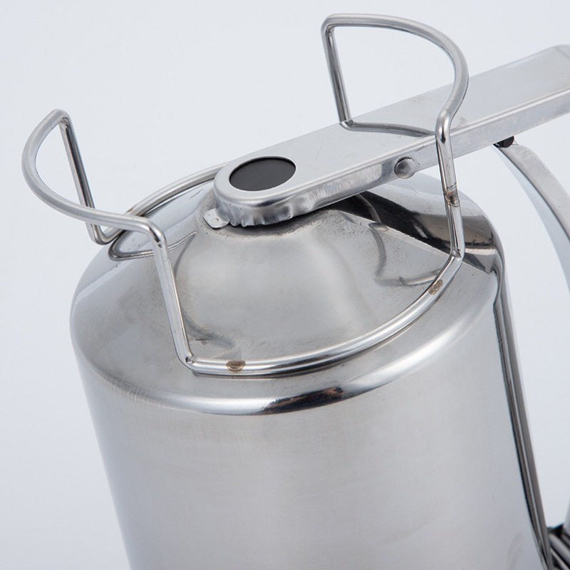 不锈钢面糊漏斗分配器厨房煎饼糊漏斗手持式蛋糕糊分离器