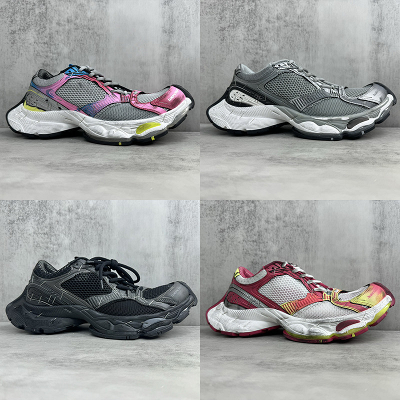 PALEUCIAAA-高定stapler巴黎订书钉网面增高厚底原厂磨具老爹鞋,流行男鞋,老爹鞋,淘宝优惠券,粉丝福利购,淘宝优惠卷