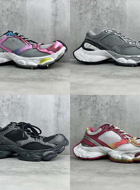 PALEUCIAAA-高定stapler巴黎订书钉网面增高厚底原厂磨具老爹鞋