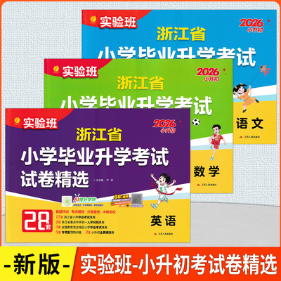 浙江省小学毕业升学考试试卷精选