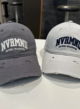 大檐NV加大头围棒球帽软顶休闲百搭韩版时尚帽子鸭舌帽白色男女