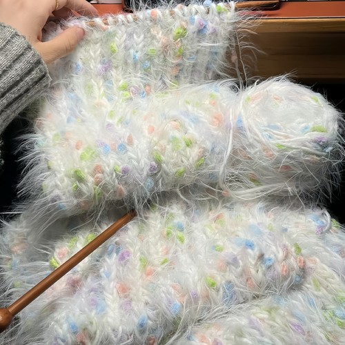 围巾毛线手工DIY材料包套装