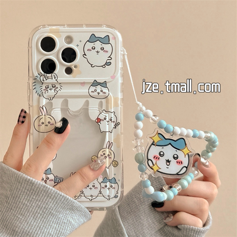 可爱吉伊卡哇卡包链条适用苹果14手机壳iPhone13ProMax新款15pro防摔12女款小众11硅胶14pro超火网红全包软壳