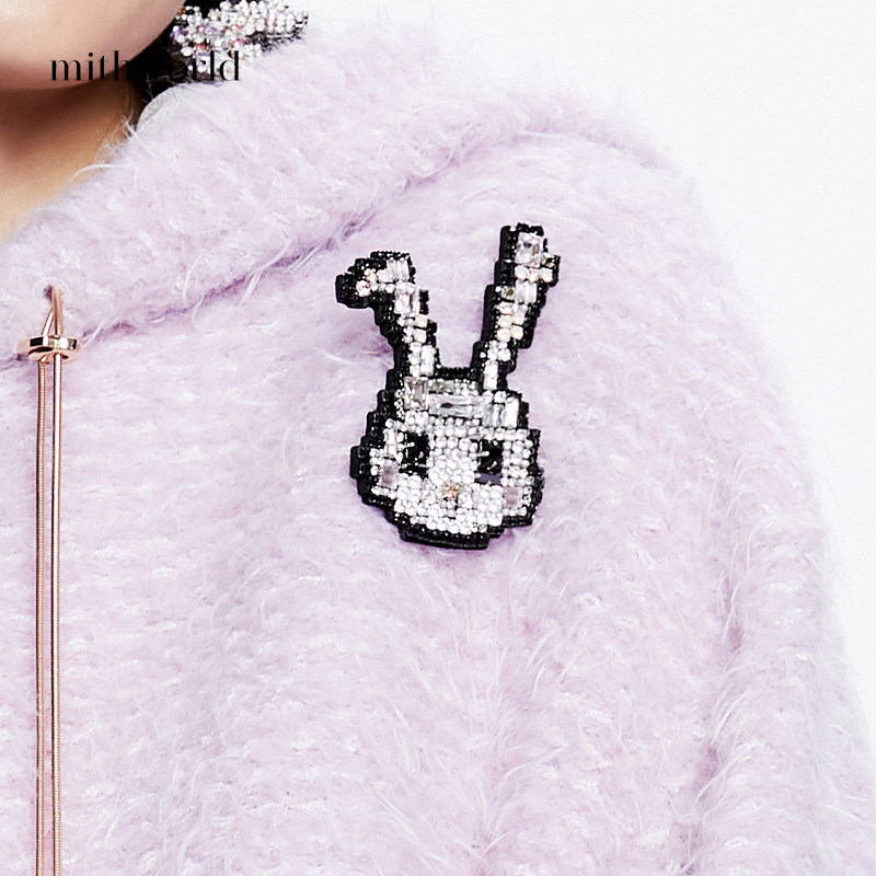 【商场同款】mithworld沵媞「奇趣粉红兔」胸针甜酷小众女士新款,饰品/流行首饰/时尚饰品新,胸针,淘宝优惠券,粉丝福利购,淘宝优惠卷