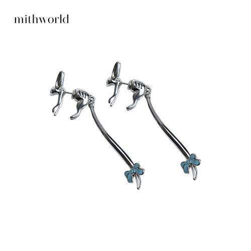 mithworld沵媞奔跑小兔耳饰