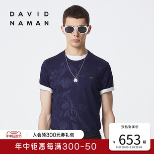 短袖 t恤修身 NAMAN春夏夏季 潮流舒适时尚 都市 男士 DAVID