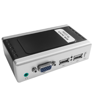 TUAO(图奥)kvm切换器2/4口路进1出主机视频屏幕键盘鼠标独立音频共享器桌面usb扩展hdmi转vga转换器显示屏