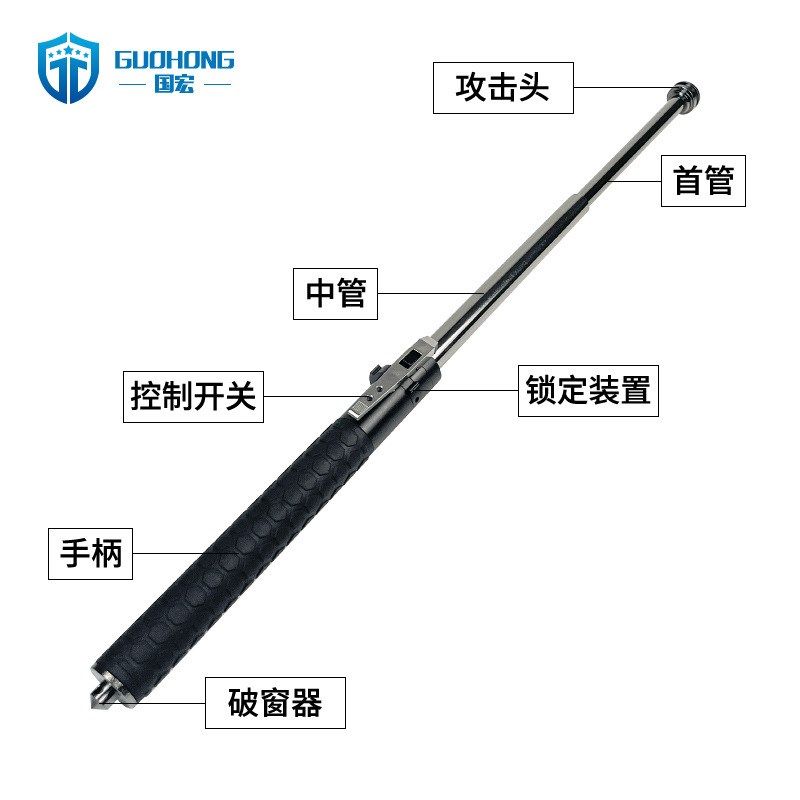 21寸加强型弹簧棍自动棍自动伸缩棍三节棍甩棍防身棍全钢淬火材质,户外/登山/野营/旅行用品,其他防护救生装备,淘宝优惠券,粉丝福利购,淘宝优惠卷