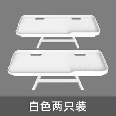 显示器置物架电脑电视屏幕放路由器机顶盒放置支架免打孔安装