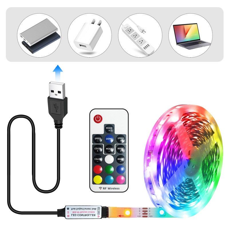 5v灯带rb 自粘5050蓝牙APP音乐灯带低压七彩氛围usb灯带套装,家装灯饰光源,室外LED灯带,淘宝优惠券,粉丝福利购,淘宝优惠卷