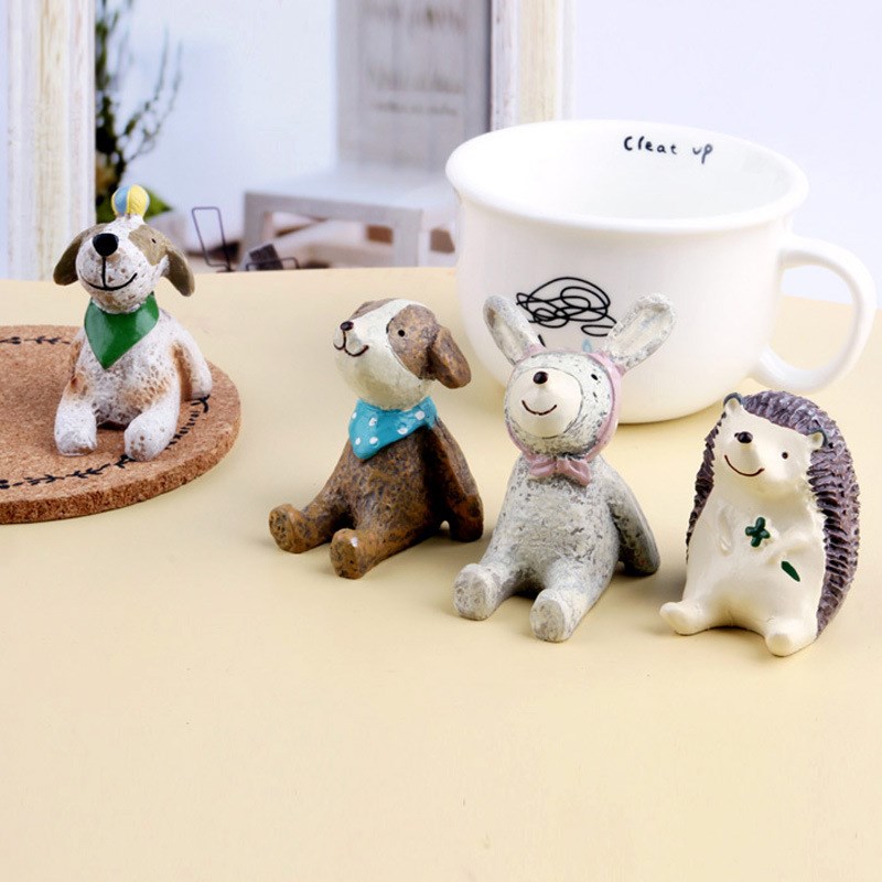 创意家居摆件树脂工艺品仰望星空小动物客厅装饰摆饰品