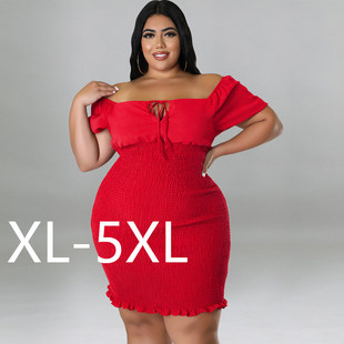 size autumn dress women 7color fashion plus dresses Fat sexy