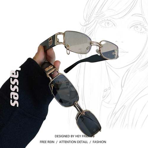 2023 Rectangle Sunglasses For Women Men Shades Sun Glasses