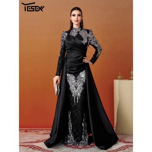 Sequin Evening Gown Birthday Party Formal Occasion Dresses