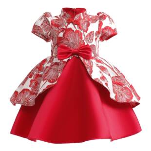 Children Baby Dresses Girl Wedding Party Princess Dress Kids
