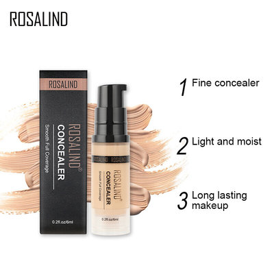 Concealer Corrector 6ml 6 Colors Full Coverage Long Wearing