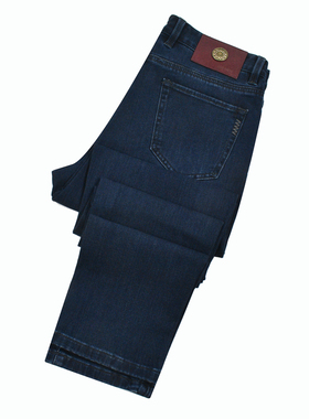 【绵羊毛】25新款正品九牧王秋冬男士直筒牛仔裤JJ1A46219