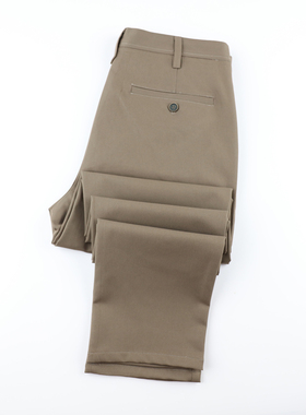 【抗菌丝光棉】九牧王休闲裤25新款正品秋季四季款男裤JB1A74233