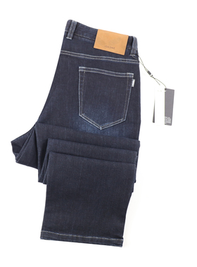 九牧王牛仔裤25新款正品秋冬商务休闲修身百搭水洗男裤TJ1D55132